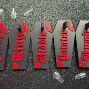 Casket Nail Stands Set | Press On Nail Display Holder