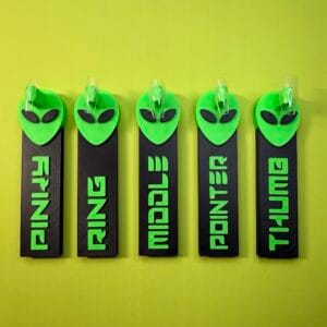 Alien Head Nail Stands