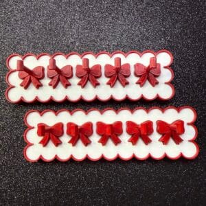 Bow Nail Stand 6” x 2”