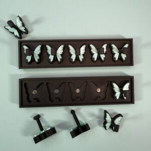 Blue Butterfly Nail Stand