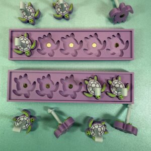 Sea Turtle Nail Stand Purple