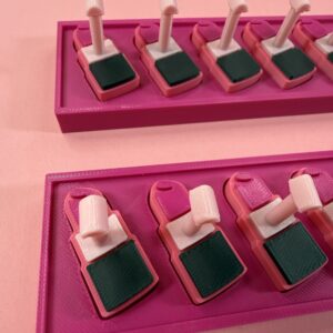 Lipstick Nail Stand