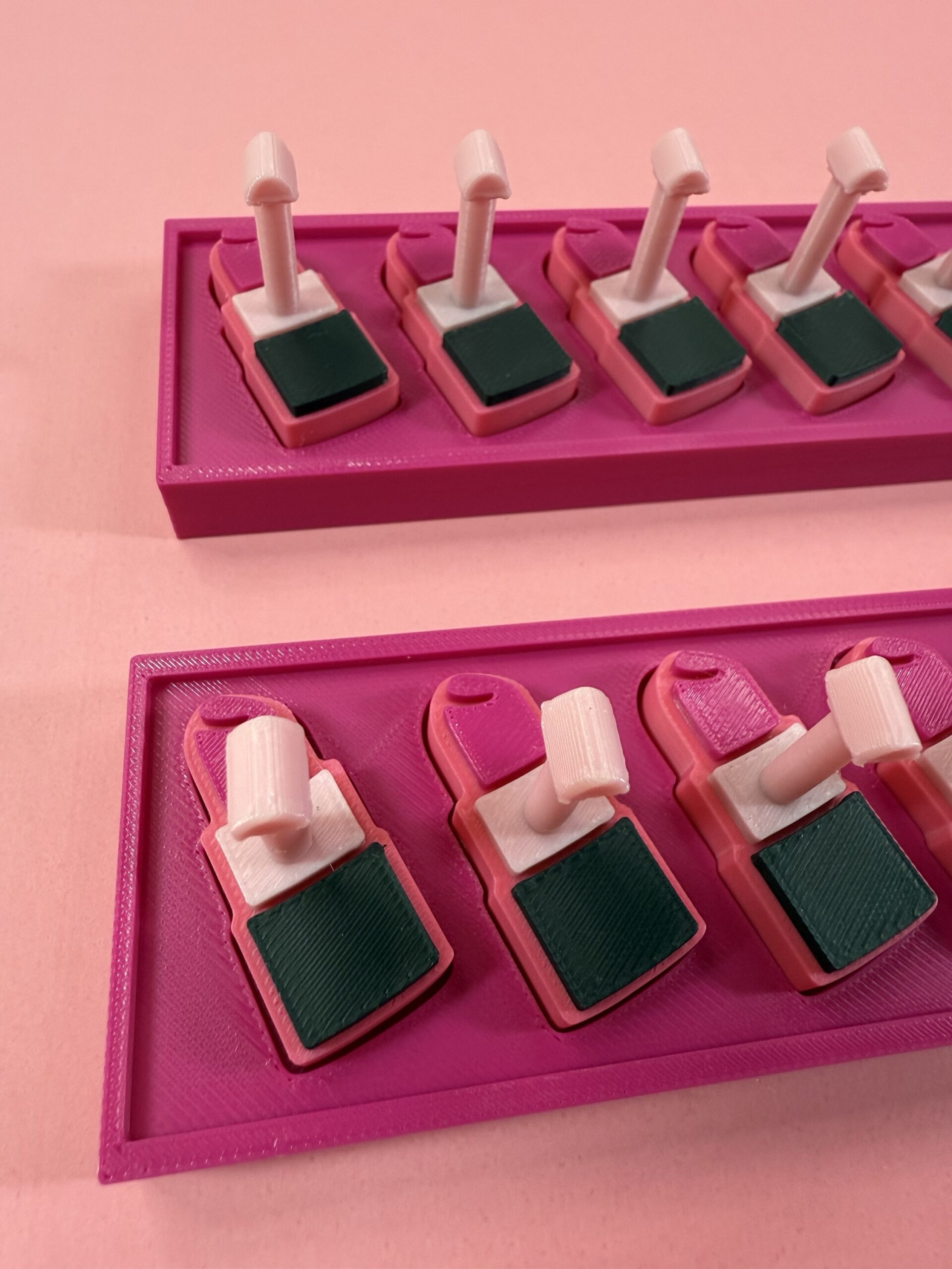 Lipstick Nail Stand