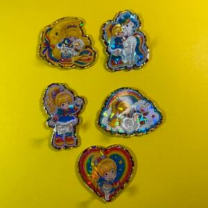 Rainbow Dreams Acrylic Nail Stand Set | Set of 5